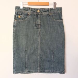 Jean Mini Skirt•Elit Jeans•EU Size 38•US Size 12